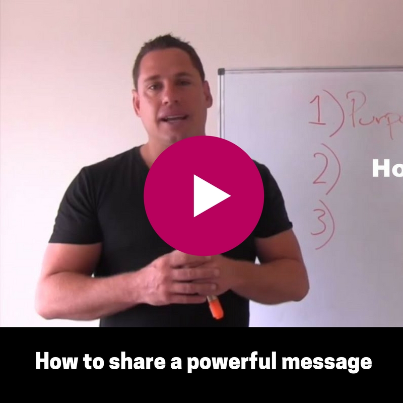 How to share a powerful message - YouTube cover
